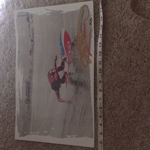 11"x17" Larry Bertleman poster thick stock poster paper used